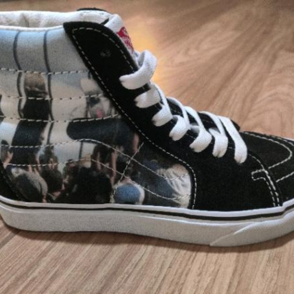 Vans Sk8 Hi Moca Frances Stark shoes (Rare) - Picture 5 of 6